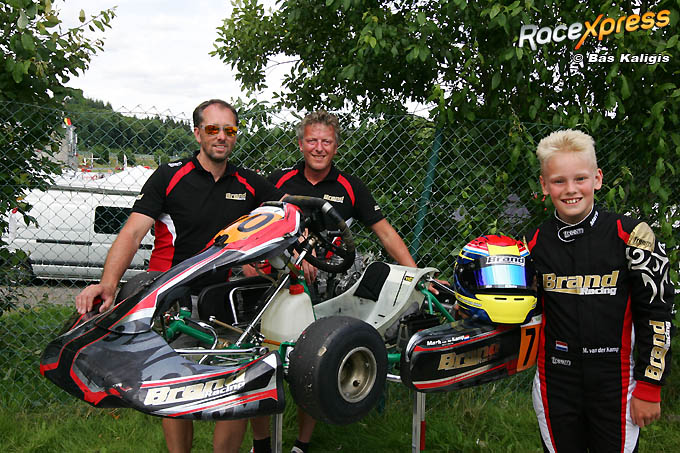 Mark van der Kamp en Brand Racing